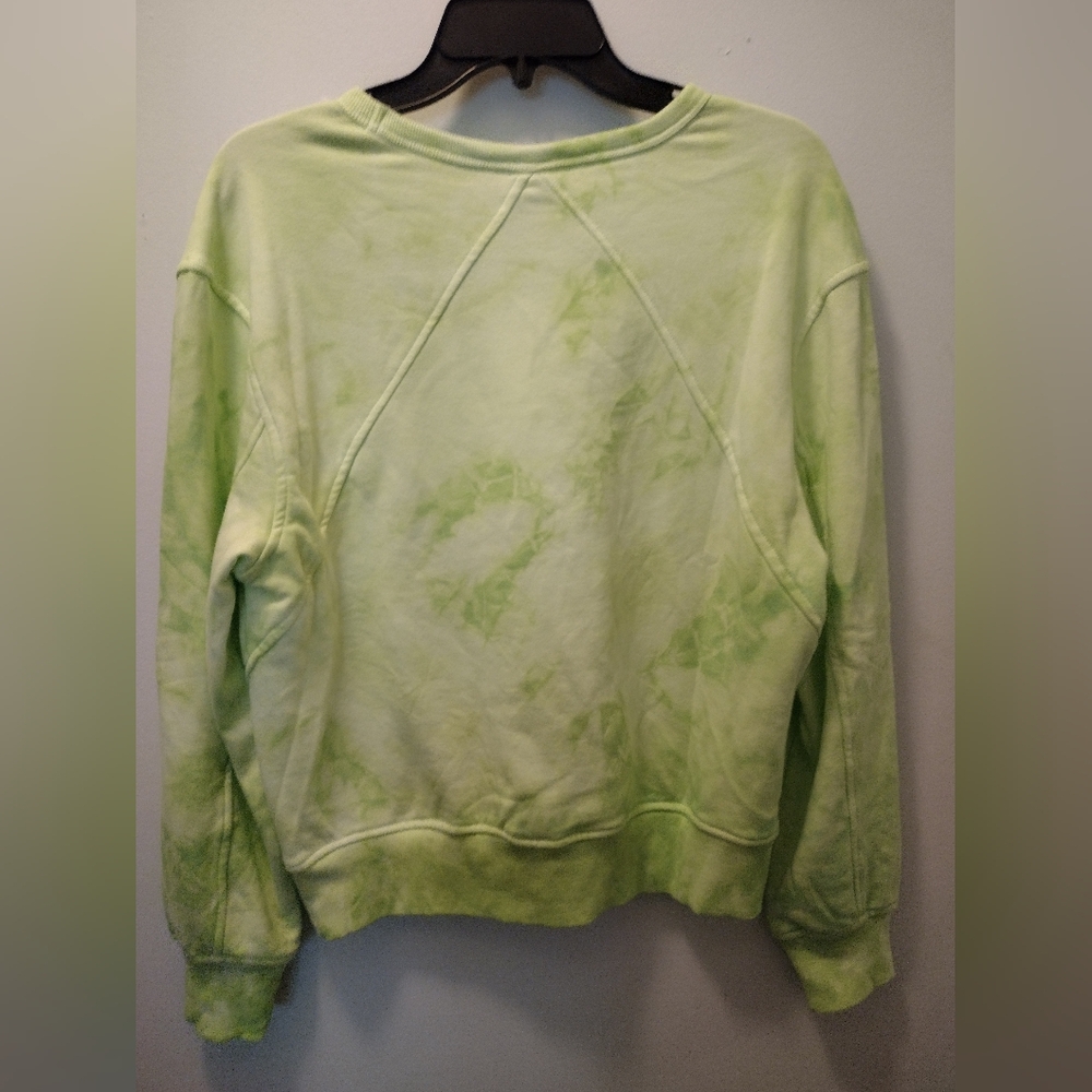 Green Tie-Dye Sweatshirt - Picture 2 of 5